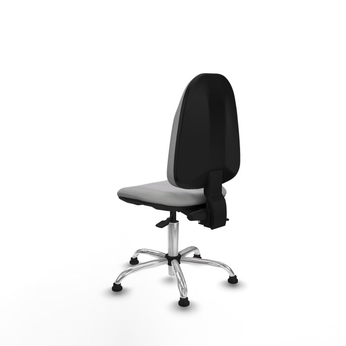 PIQUERAS Y CRESPO Silla de oficina Algarra con mecanismo Asincro, Gris claro PIQUERAS Y CRESPO Silla de oficina Algarra con mecanismo Asincro, Gris claro