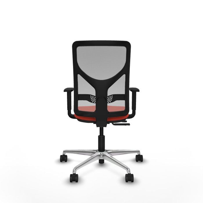 PIQUERAS Y CRESPO Silla de oficina Motilla Naranja oscuro y Gris PIQUERAS Y CRESPO Silla de oficina Motilla Naranja oscuro y Gris
