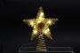 DKD Home Decor Estrella LED Dorada 18x5x20 cm