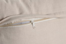 DKD Home Decor Cojin Estilo Boho 45 x 10 x 45 cm Azul Blanco