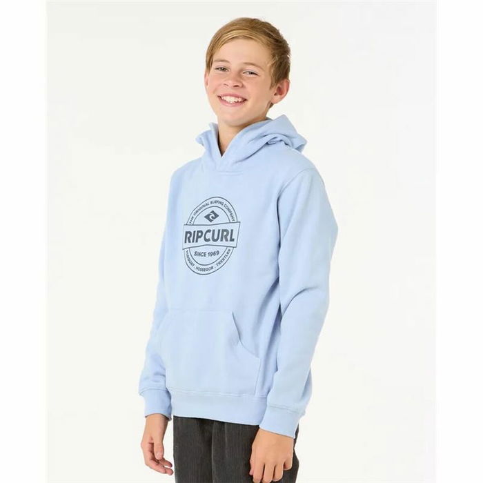 Sudadera con Capucha Niño Rip Curl Stapler Hood Azul