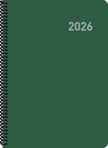 Ingraf Agenda 2026 Paris D/P 15x21 con Espiral Colores Surtidos Catalan 356425