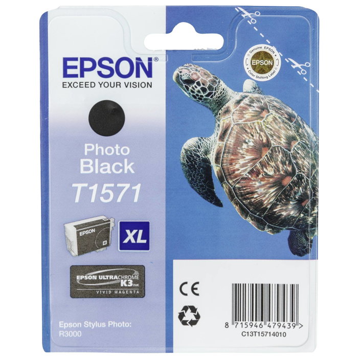 Epson T1571 Photo Black Cartucho de Tinta Negro