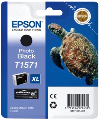 Epson T1571 Photo Black Cartucho de Tinta Negro