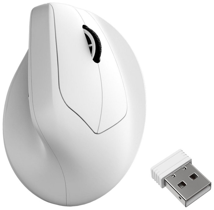Keychron M5-A30 Ratón Vertical Inalámbrico Blanco Keychron M5-A30 Ratón Vertical Inalámbrico Blanco