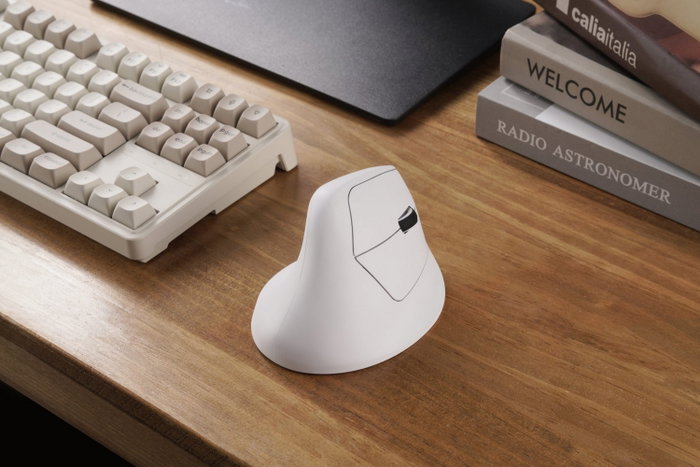 Keychron M5-A30 Ratón Vertical Inalámbrico Blanco Keychron M5-A30 Ratón Vertical Inalámbrico Blanco