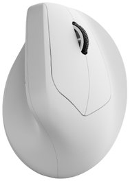 Keychron M5-A30 Ratón Vertical Inalámbrico Blanco