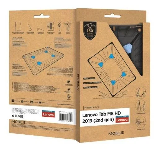 Mobilis Protech Carcasa Rígida con Portabolígrafo Negro para Lenovo Tab M8 HD 2019 (2ª Gen) TB-8505 20,3 cm (8") Mobilis Protech Carcasa Rígida con Portabolígrafo Negro para Lenovo Tab M8 HD 2019 (2ª Gen) TB-8505 20,3 cm (8")