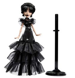 Mattel Muñeca Monster High Wednesday Vestido Raven