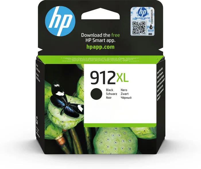 HP Cartucho de tinta Original 912XL negro de alta capacidad HP Cartucho de tinta Original 912XL negro de alta capacidad