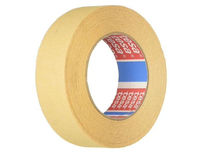 Tesa Cinta adhesiva de papel para pintar NOPI 4349, 45 m x 50 mm, enmascarado y sujeción general