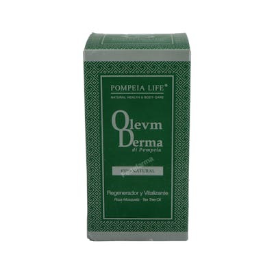 F. DE POMPEIA Oleum Di Pompeia Derma 50Ml Crema Facial Unisex 100% Natural con Aceites Nutritivos y Antioxidantes