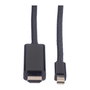 VALUE Mini DisplayPort Cable 1.2 3 m Hembra a Hembra Negro - 3840 x 2160 px 4K UHD