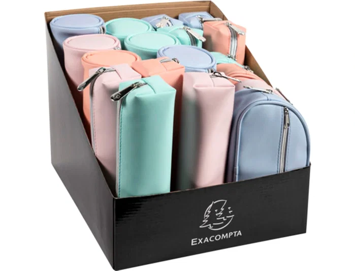 EXACOMPTA Portatodo Aquarel 3 Formas PU Surtido