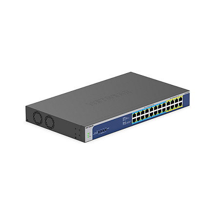 NETGEAR GS524UP Switch Gigabit No Administrado 24 Puertos PoE+ 60W Montaje en Rack 48 Gbit/s 578.8W NETGEAR GS524UP Switch Gigabit No Administrado 24 Puertos PoE+ 60W Montaje en Rack 48 Gbit/s 578.8W