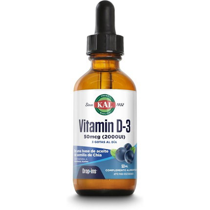 KAL Vitamina D3 gotas 53ml