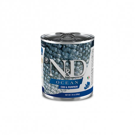 Farmina N&D Ocean Dog Bacalao y Calabaza Caja 6x285g