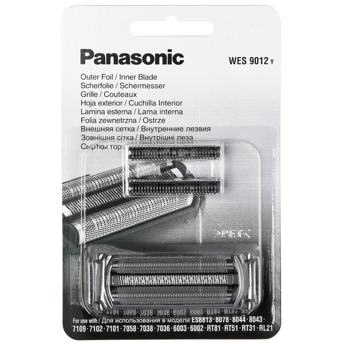 Panasonic WES 9012 Y1361 Cuchilla y lámina (combi pack) Slip-on Foil & Cutter Panasonic WES 9012 Y1361 Cuchilla y lámina (combi pack) Slip-on Foil & Cutter