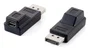 Equip 118916 Adaptador DisplayPort Macho a Mini DisplayPort Hembra, Cambiador de Género de Conector, Negro