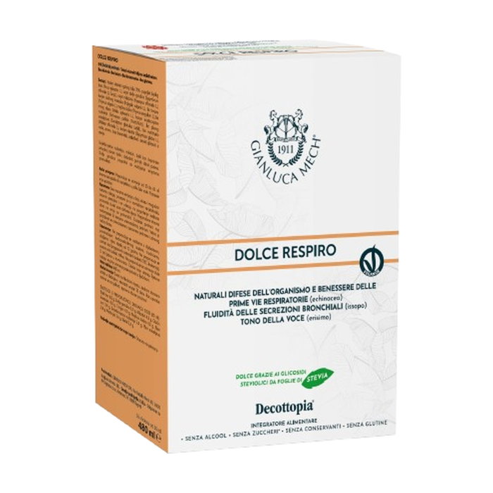 Gianluca Mech Dolce Respiro 30 ml 16 sticks Complemento Alimenticio Vías Respiratorias