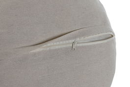 DKD Home Decor Cojin Romantico Crudo Algodon Bordado 45 x 10 x 45 cm (2 Unidades)