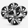 Momo Tapacubos Blade Mate Negro Carbón 16 - 4 Piezas