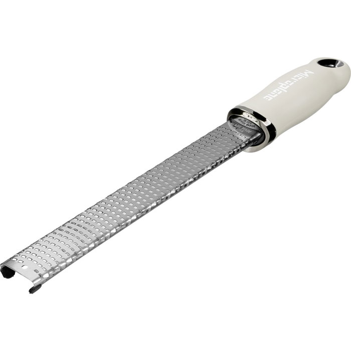 Microplane Premium Classic Grater cashmere beige White / Silver Microplane Premium Classic Grater cashmere beige White / Silver