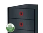 Leitz Click&Store Fichero de Sobremesa con 3 Cajones, Gris, 83x358x443 mm