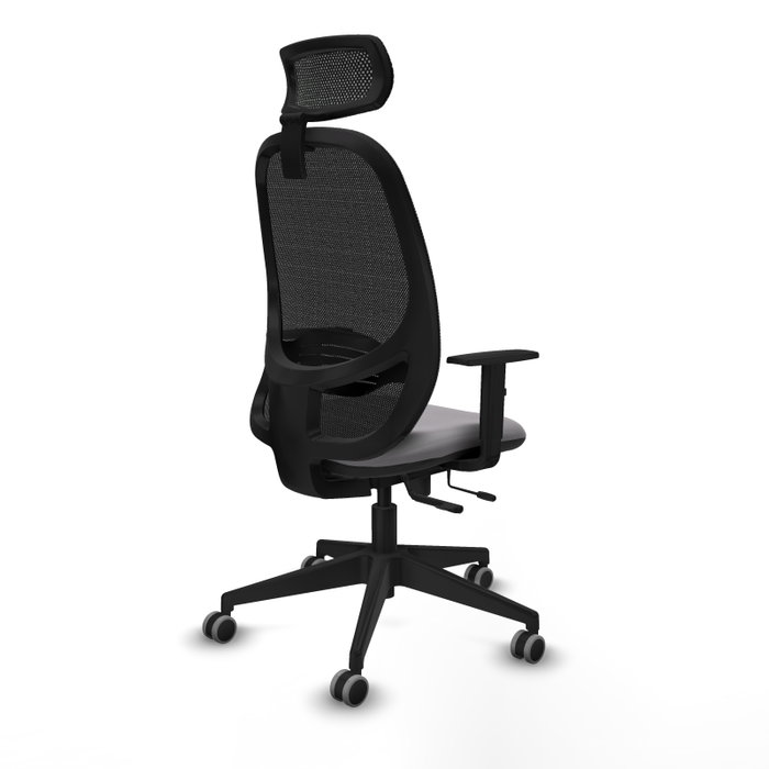 PIQUERAS Y CRESPO Silla de oficina Cilanco Gris y Negro PIQUERAS Y CRESPO Silla de oficina Cilanco Gris y Negro