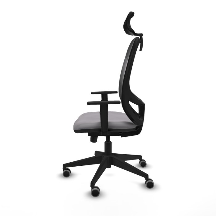 PIQUERAS Y CRESPO Silla de oficina Cilanco Gris y Negro PIQUERAS Y CRESPO Silla de oficina Cilanco Gris y Negro