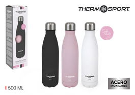 Thermosport Botella Termo Soft Touch 500 ml (6 Unidades)