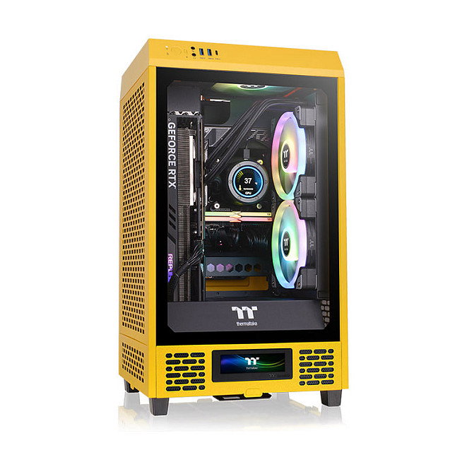 Thermaltake Kit de panel LCD Bumblebee para The Tower 200