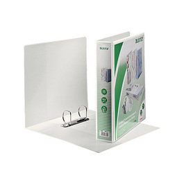 LEITZ Archivador de presentación de 2 anillas DIN A4 6.3 cm blanco