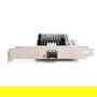Digitus SFP+ 10G PCIe - Tarjeta de red 10 Gbit/s PCI Express 3.0 x8 con conector SFP+, chipset Intel 82599EN, incluye soporte de perfil bajo para servidores y PCs