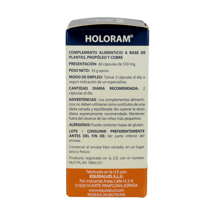Equisalud Holoram Soluban 60 Cápsulas