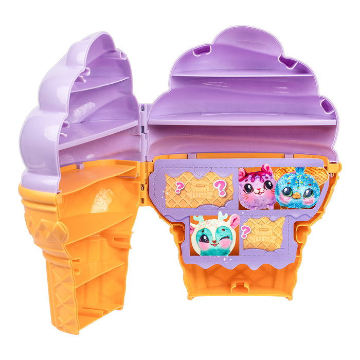 Moose Cookeez Makery 23607 Pack Yum Yumz Helado Gigante Coleccionable con 6 Peluches Exclusivos y Perfumados +5 Años