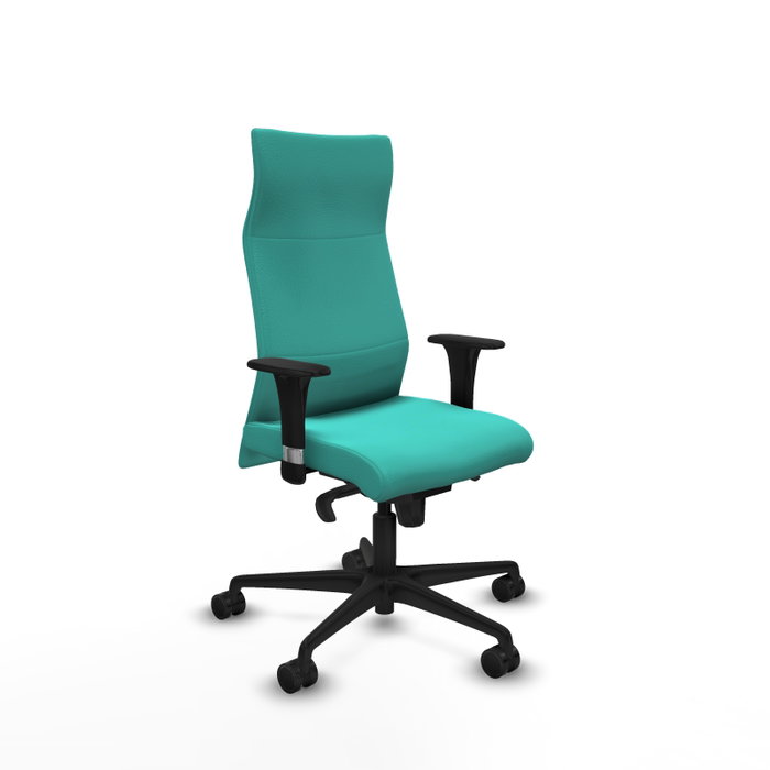 PIQUERAS Y CRESPO Sillón Albacete Turquesa con Mecanismo Sincro y Asiento Viscoelástico PIQUERAS Y CRESPO Sillón Albacete Turquesa con Mecanismo Sincro y Asiento Viscoelástico