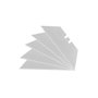 Workpro Cuchillas Trapezoidales 100 Unidades SK2 Duraderas Compatibles con Cúteres Plegables