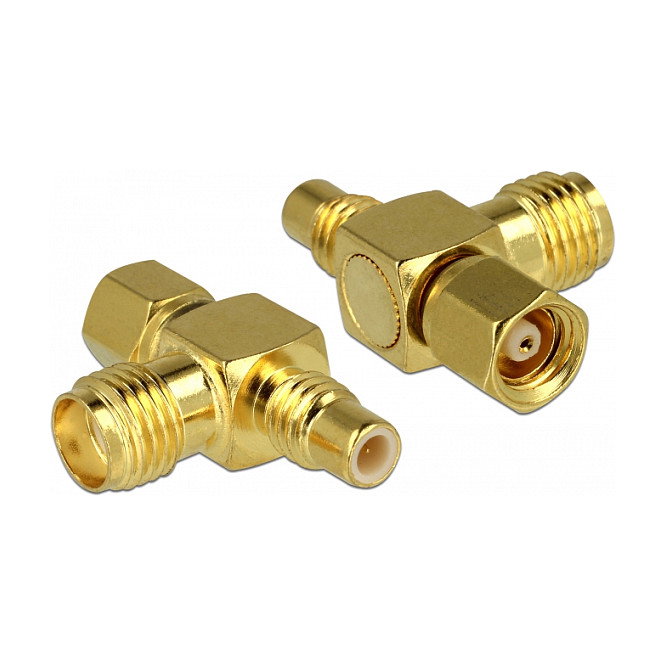 DeLOCK 89629 Adaptador de antena SMC Hembra a SMC Macho y SMA Hembra DeLOCK 89629 Adaptador de antena SMC Hembra a SMC Macho y SMA Hembra
