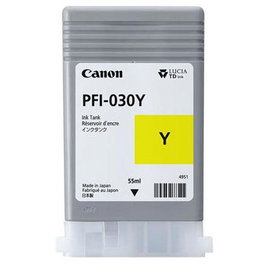 Canon Tinta Amarillo PFI-030Y para ImagePROGRAF TA-20/30 y TM-240/340