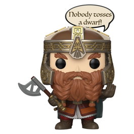Funko POP! Gimli (Nobody Tosses a Dwarf) - El Señor de los Anillos