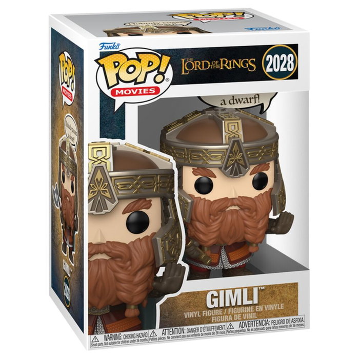 Funko POP! Gimli (Nobody Tosses a Dwarf) - El Señor de los Anillos Funko POP! Gimli (Nobody Tosses a Dwarf) - El Señor de los Anillos