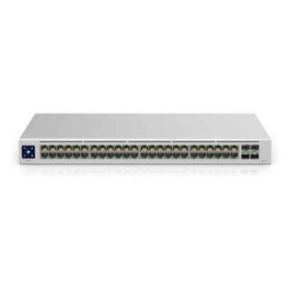 Ubiquiti UniFi USW-48 Switch Gestionado L2 con 48 Puertos Gigabit Ethernet y 4 Ranuras SFP, Plata