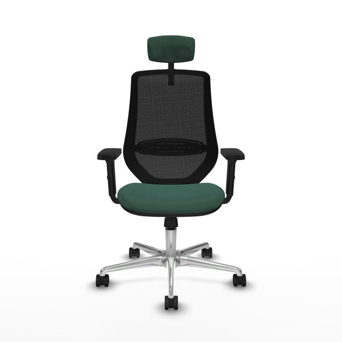 PIQUERAS Y CRESPO Silla de oficina Mardos con mecanismo Sincro, Verde botella y Negro PIQUERAS Y CRESPO Silla de oficina Mardos con mecanismo Sincro, Verde botella y Negro