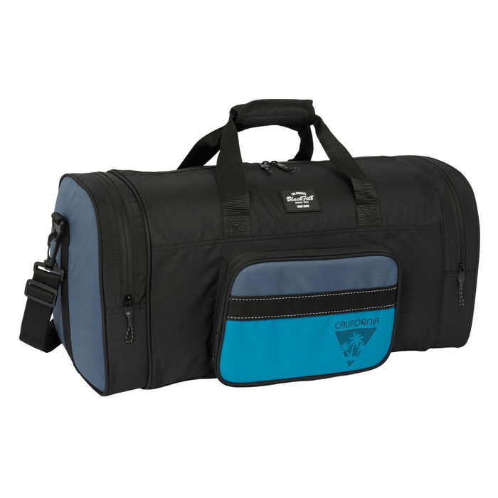 Bolsa de Deporte BlackFit8 California Azul Negro 55 x 26 x 27 cm Bolsa de Deporte BlackFit8 California Azul Negro 55 x 26 x 27 cm