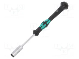 WERA Destornillador de precisión Kraftform Micro vasos 6 angulos 60mm