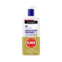 Neutrogena Loción Aceite Hidratación Profunda Piel Seca y Muy Seca 400 ml