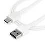 Startech Cable USB 2.0 a USB-C 1m - Blanco, Blanco, 480 Mbit/s