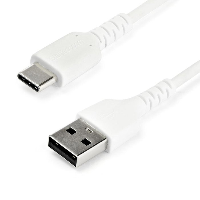 Startech Cable USB 2.0 a USB-C 1m - Blanco, Blanco, 480 Mbit/s Startech Cable USB 2.0 a USB-C 1m - Blanco, Blanco, 480 Mbit/s