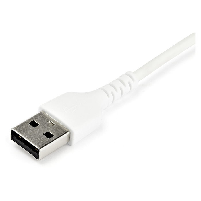 StarTech.com Cable USB-A a USB-C de 1m Blanco (3A, USB 2.0)